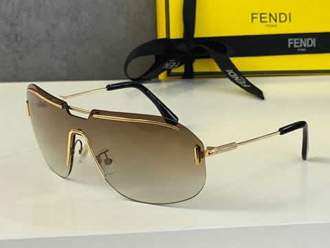 Replica Fendi Fashion Brand Designer Cat Eye Women Sunglasses Oversized Sun Glasses Cat eye Vintage Female Eyewear 01