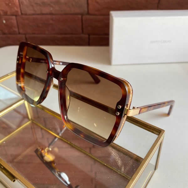 Replica Jimmy Choo New Arrival 2022 Fashion Sunglasses Women Vintage Metal Mirror Classic Vintage Sun Glasses Female 40