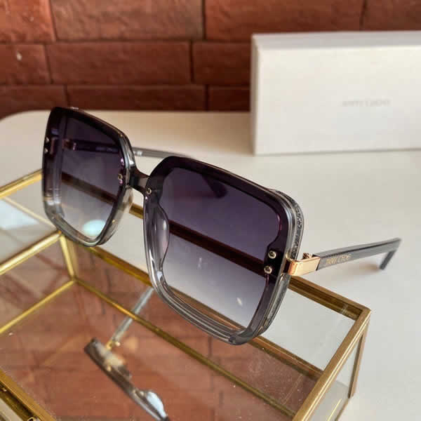 Replica Jimmy Choo New Arrival 2022 Fashion Sunglasses Women Vintage Metal Mirror Classic Vintage Sun Glasses Female 38