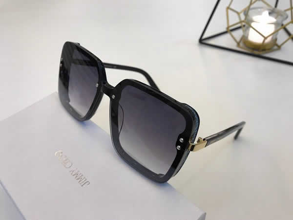 Replica Jimmy Choo New Arrival 2022 Fashion Sunglasses Women Vintage Metal Mirror Classic Vintage Sun Glasses Female 33