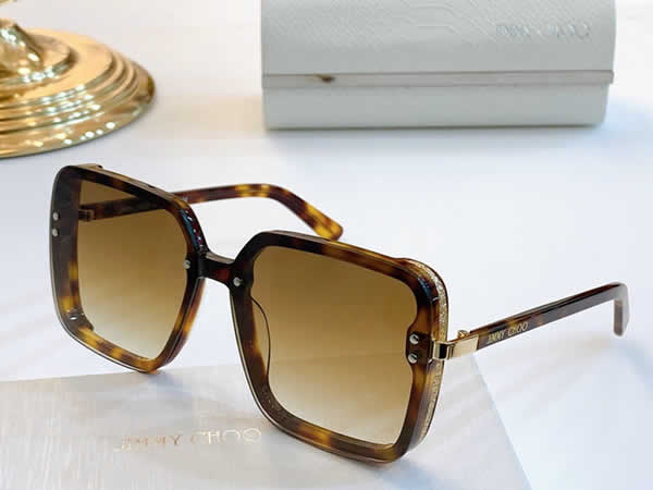 Replica Jimmy Choo New Arrival 2022 Fashion Sunglasses Women Vintage Metal Mirror Classic Vintage Sun Glasses Female 26