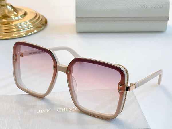 Replica Jimmy Choo New Arrival 2022 Fashion Sunglasses Women Vintage Metal Mirror Classic Vintage Sun Glasses Female 25