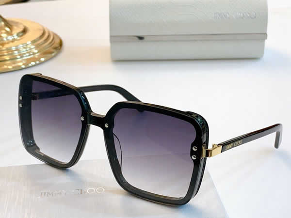 Replica Jimmy Choo New Arrival 2022 Fashion Sunglasses Women Vintage Metal Mirror Classic Vintage Sun Glasses Female 24