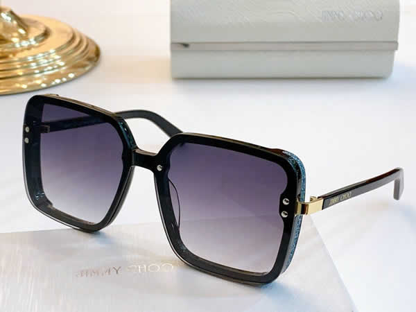 Replica Jimmy Choo New Arrival 2022 Fashion Sunglasses Women Vintage Metal Mirror Classic Vintage Sun Glasses Female 21