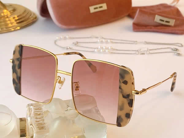 Replica Miu Miu 2022 Vintage Metal Men Sunglasses Brand Designer Sun Glasses Women Female Classic Driving Eyewear uv400 11