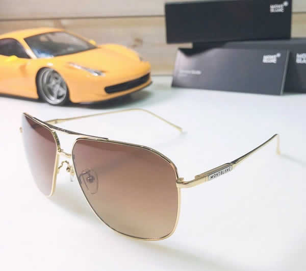 Replica Montblanc Male Sunglasses Women Men Brand Designer Sun Glasses for Women Alloy Mirror 85