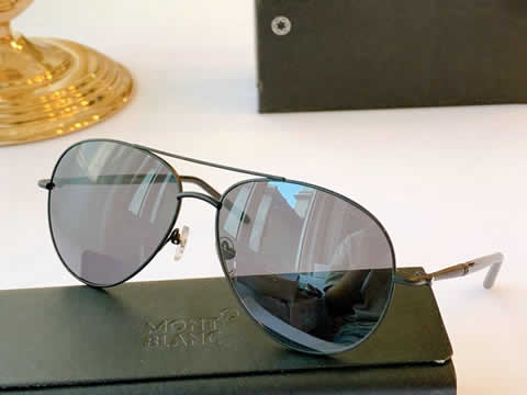 Replica Montblanc Male Sunglasses Women Men Brand Designer Sun Glasses for Women Alloy Mirror 29