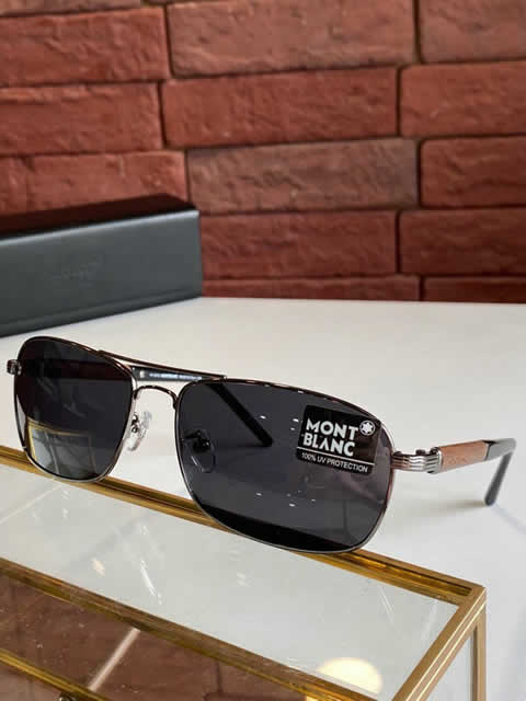 Replica Montblanc Male Sunglasses Women Men Brand Designer Sun Glasses for Women Alloy Mirror 20