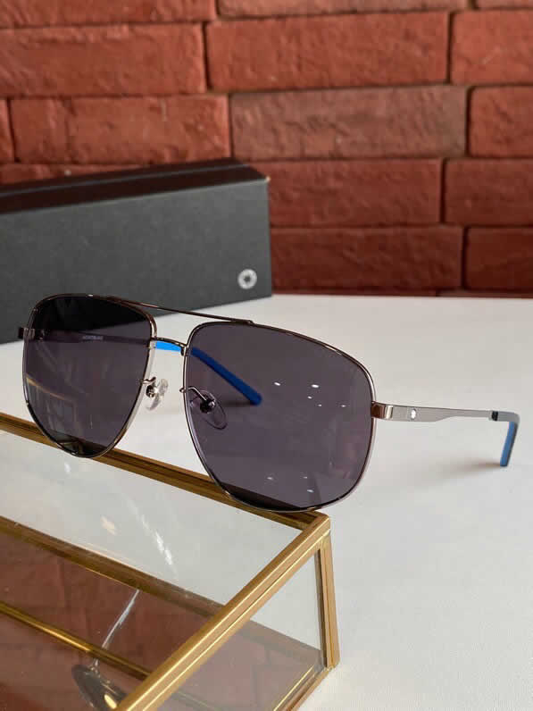 Replica Montblanc Male Sunglasses Women Men Brand Designer Sun Glasses for Women Alloy Mirror 04
