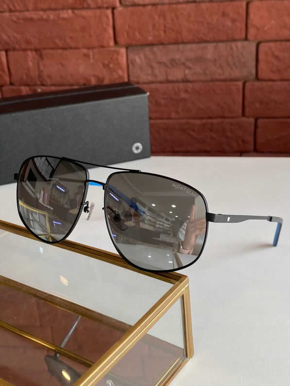 Replica Montblanc Male Sunglasses Women Men Brand Designer Sun Glasses for Women Alloy Mirror 01