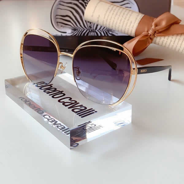 Replica Roberto Cavalli New Sunglasses Fashion Trend Men's and Women's Sunglasses Anti-UV Sunglasses 19