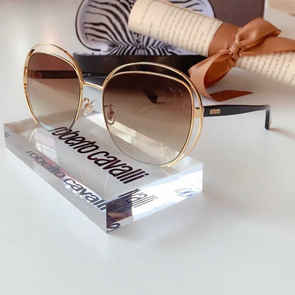 Replica Roberto Cavalli New Sunglasses Fashion Trend Men's and Women's Sunglasses Anti-UV Sunglasses 17
