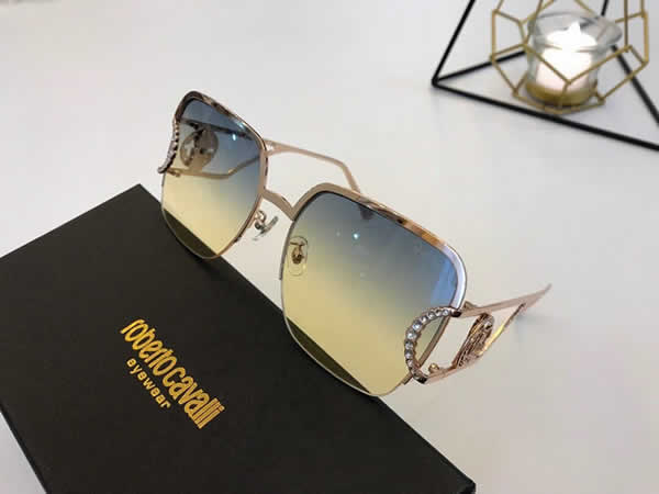 Replica Roberto Cavalli New Sunglasses Fashion Trend Men's and Women's Sunglasses Anti-UV Sunglasses 05
