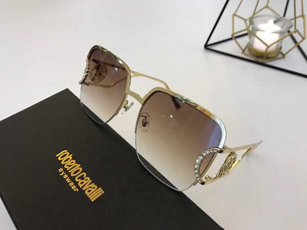 Replica Roberto Cavalli New Sunglasses Fashion Trend Men's and Women's Sunglasses Anti-UV Sunglasses 03