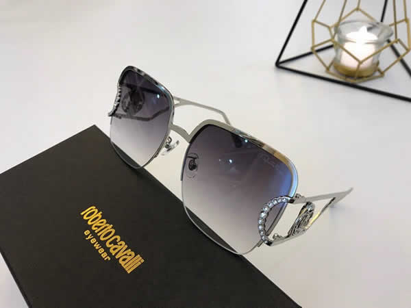 Replica Roberto Cavalli New Sunglasses Fashion Trend Men's and Women's Sunglasses Anti-UV Sunglasses 01