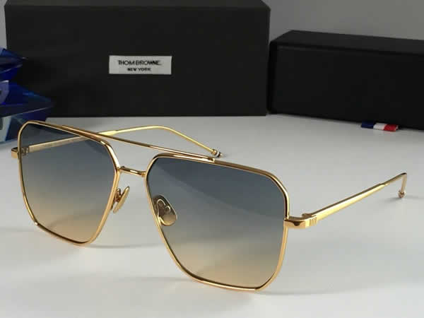 Replica Thom Browne Oversized Sunglasses Women Luxury Designer Vintage Sun Glasses Classic Eyewear for Lady UV400 76