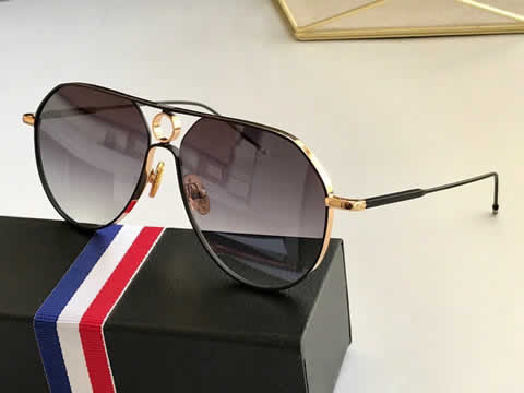 Replica Thom Browne Oversized Sunglasses Women Luxury Designer Vintage Sun Glasses Classic Eyewear for Lady UV400 75