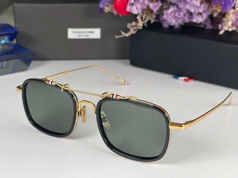 Replica Thom Browne Oversized Sunglasses Women Luxury Designer Vintage Sun Glasses Classic Eyewear for Lady UV400 68