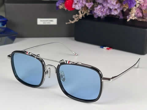 Replica Thom Browne Oversized Sunglasses Women Luxury Designer Vintage Sun Glasses Classic Eyewear for Lady UV400 66