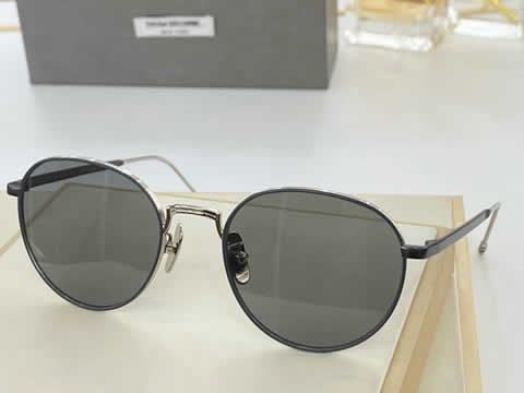 Replica Thom Browne Oversized Sunglasses Women Luxury Designer Vintage Sun Glasses Classic Eyewear for Lady UV400 57