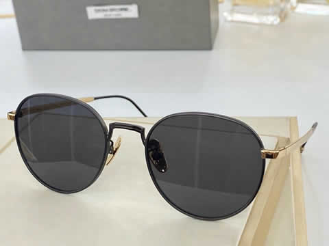 Replica Thom Browne Oversized Sunglasses Women Luxury Designer Vintage Sun Glasses Classic Eyewear for Lady UV400 56