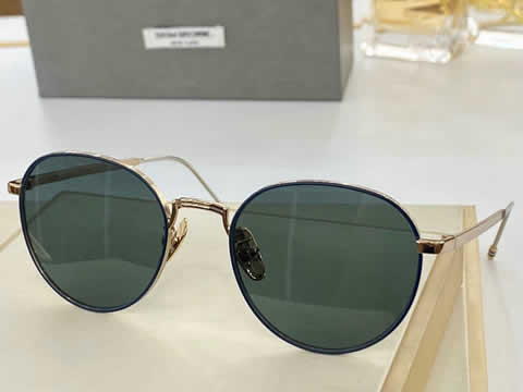 Replica Thom Browne Oversized Sunglasses Women Luxury Designer Vintage Sun Glasses Classic Eyewear for Lady UV400 55