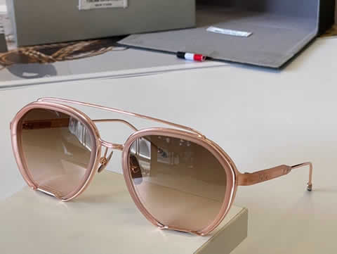 Replica Thom Browne Oversized Sunglasses Women Luxury Designer Vintage Sun Glasses Classic Eyewear for Lady UV400 47