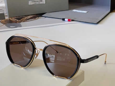 Replica Thom Browne Oversized Sunglasses Women Luxury Designer Vintage Sun Glasses Classic Eyewear for Lady UV400 46