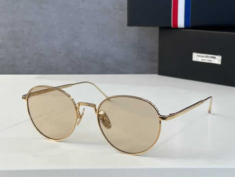Replica Thom Browne Oversized Sunglasses Women Luxury Designer Vintage Sun Glasses Classic Eyewear for Lady UV400 45