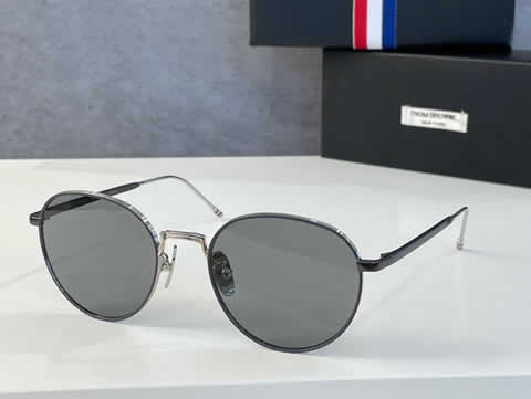 Replica Thom Browne Oversized Sunglasses Women Luxury Designer Vintage Sun Glasses Classic Eyewear for Lady UV400 44