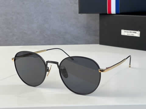 Replica Thom Browne Oversized Sunglasses Women Luxury Designer Vintage Sun Glasses Classic Eyewear for Lady UV400 43