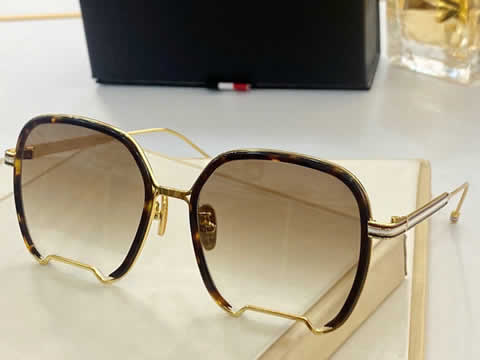 Replica Thom Browne Oversized Sunglasses Women Luxury Designer Vintage Sun Glasses Classic Eyewear for Lady UV400 23