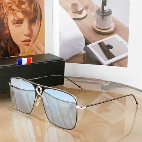 Replica Thom Browne Oversized Sunglasses Women Luxury Designer Vintage Sun Glasses Classic Eyewear for Lady UV400 11