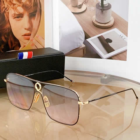 Replica Thom Browne Oversized Sunglasses Women Luxury Designer Vintage Sun Glasses Classic Eyewear for Lady UV400 10