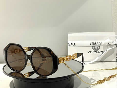 Replica Versace Polarized Sunglasses Men Women Designer Retro Sun Glasses Vintage Male Female 95