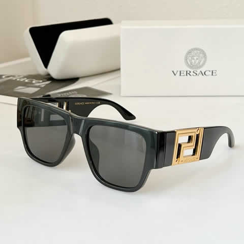 Replica Versace Polarized Sunglasses Men Women Designer Retro Sun Glasses Vintage Male Female 66