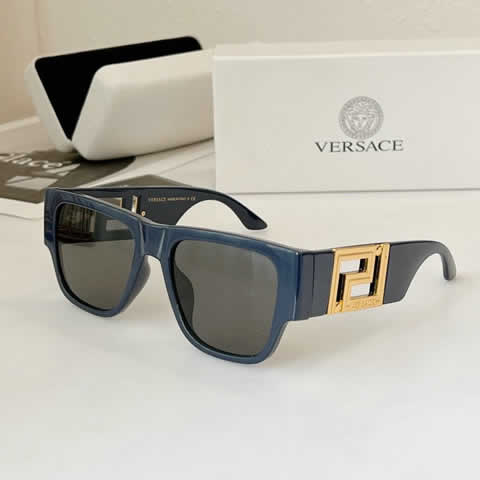 Replica Versace Polarized Sunglasses Men Women Designer Retro Sun Glasses Vintage Male Female 63