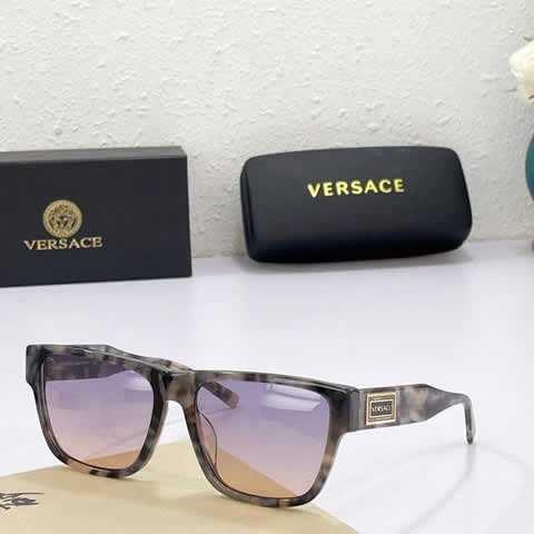 Replica Versace Polarized Sunglasses Men Women Designer Retro Sun Glasses Vintage Male Female 60