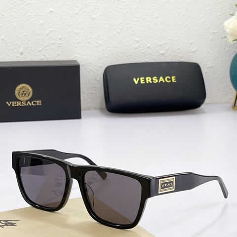 Replica Versace Polarized Sunglasses Men Women Designer Retro Sun Glasses Vintage Male Female 59