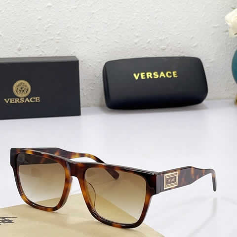 Replica Versace Polarized Sunglasses Men Women Designer Retro Sun Glasses Vintage Male Female 58