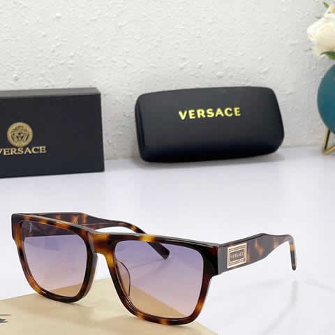 Replica Versace Polarized Sunglasses Men Women Designer Retro Sun Glasses Vintage Male Female 56