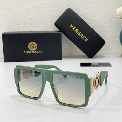 Replica Versace Polarized Sunglasses Men Women Designer Retro Sun Glasses Vintage Male Female 52