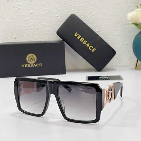 Replica Versace Polarized Sunglasses Men Women Designer Retro Sun Glasses Vintage Male Female 49