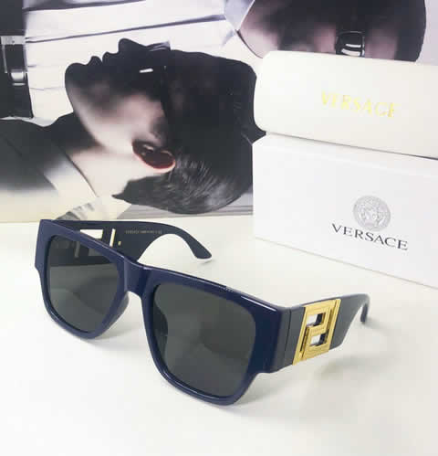 Replica Versace Polarized Sunglasses Men Women Designer Retro Sun Glasses Vintage Male Female 46