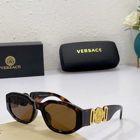 Replica Versace Polarized Sunglasses Men Women Designer Retro Sun Glasses Vintage Male Female 19
