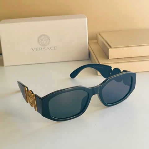 Replica Versace Polarized Sunglasses Men Women Designer Retro Sun Glasses Vintage Male Female 06