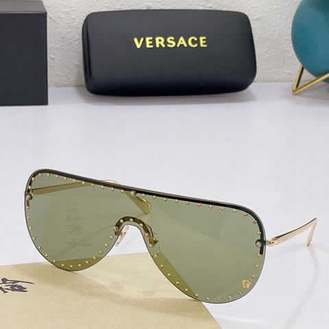 Replica Versace Polarized Sunglasses Men Women Designer Retro Sun Glasses Vintage Male Female 02
