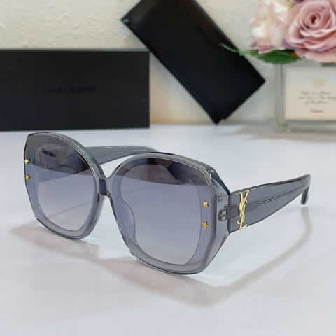 Replica YSL Brand Sun Glasses For Driving A Car Sunglasses Polarized Men Square Anti Ray Reflection Shades For Male UV400 85