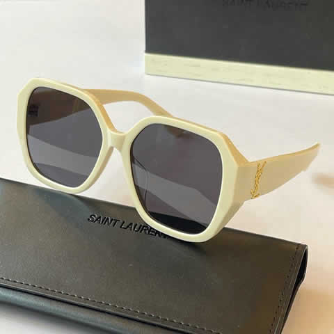 Replica YSL Brand Sun Glasses For Driving A Car Sunglasses Polarized Men Square Anti Ray Reflection Shades For Male UV400 81