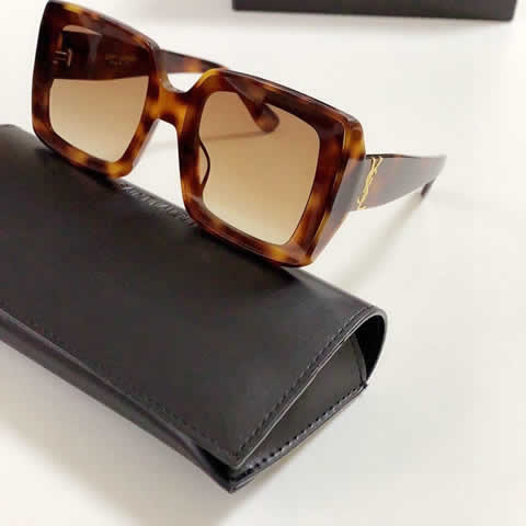 Replica YSL Brand Sun Glasses For Driving A Car Sunglasses Polarized Men Square Anti Ray Reflection Shades For Male UV400 70